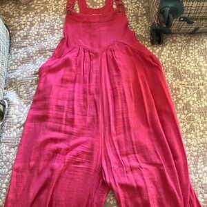 BiBi Vibrant Pink Jumpsuit